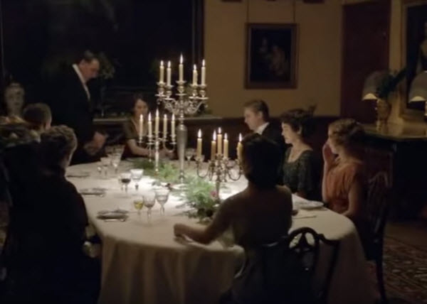 英國腔的電視節目：Downton Abbey