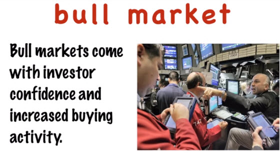 財經英文專門名詞：Bull market