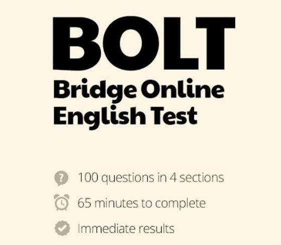 Bridge English Online Test