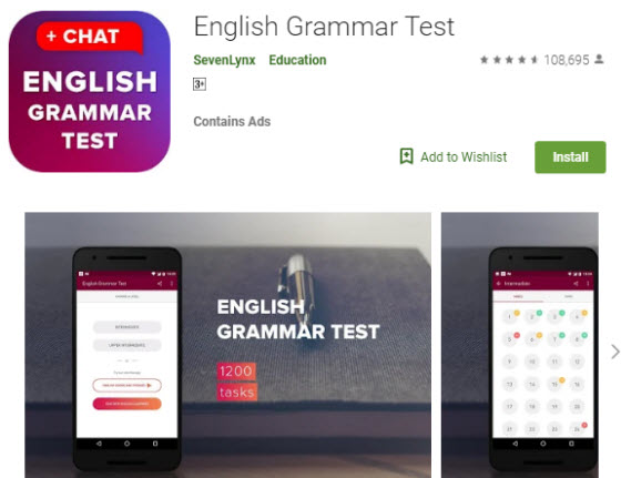 英文文法app：English Grammar Test