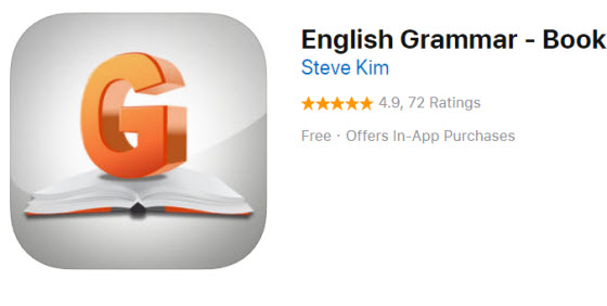 English Grammar Book app
